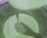 Foto langkah ke 5 dari resep Bolu kukus pandan mekar wangi pandan asli ala Ci Tintin Rayner.