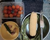 Foto langkah ke 1 dari resep Tumis Jagung Manis Kacang Panjang.