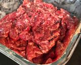 Foto langkah ke 1 dari resep Tumis sapi tofu.