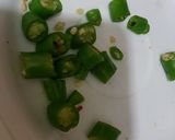 A picture of step 7 of 🌸💮Fry Okra🌸💮.
