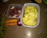 A picture of step 1 of Roasted Beef and Potatoes.