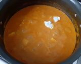 A picture of step 7 of Shahi paneer.