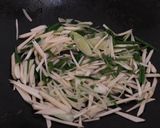茭白筍炒肉絲的食譜步驟4照片