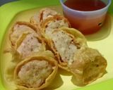 Foto langkah ke 4 dari resep Eggroll Rice Cornet.