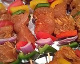 A picture of step 4 of Chicken shashlik.