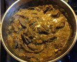 Une image de l'étape 5 de Bœuf sauté aux oignons curry et gingembre.