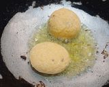 A picture of step 3 of Sabudana Pattice.