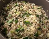 Foto del paso 6 de la receta: Cebollines con carne y arroz