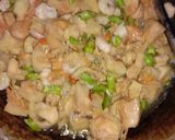 Foto langkah ke 3 dari resep Oseng mandai+udang+kacang.