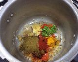 A picture of step 1 of Masoor Masala.