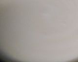 A picture of step 2 of Boondi Wali Kadhi.