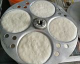 A picture of step 8 of Samak rice idlies.