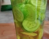 Foto langkah ke 3 dari resep Jus Timun Nanas.
