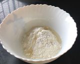 A picture of step 1 of Khoba roti.