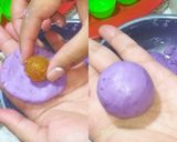 Foto langkah ke 3 dari resep Ide Jualan Kue Bugis Ubi Ungu Modifikasi Kue Talam Putih Pakai Cetakan, Cantik dan Unik.