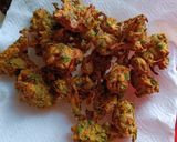A picture of step 3 of Spinach Onion Fritters.