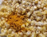 Zelleres paradicsomleves, sajtos, kukoricatallérokkal (vegán) recept fázis 1 fotója