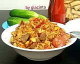 Foto langkah ke 2 dari resep Nasi goreng spesial (#pr_nasi goreng).