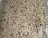 A picture of step 1 of Oreo tres leches cake.