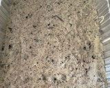 A picture of step 1 of Oreo tres leches cake.
