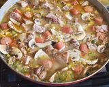Foto del paso 2 de la receta: Paella de pavo y champiñones