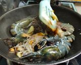 รูปขั้นตอนการทำที่ 4 ของ กุ้งลายเสืออบวุ้นเส้น