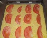 Foto del paso 3 de la receta: Tarta soufflé de queso y tomates (en la flip)