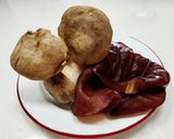 杏鮑菇木耳燒雞的食譜步驟1照片