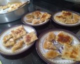 صورة لخطوة 7 من وصفة جلاش حلو(بقلاوة) وحادق(جبنه وزيتون) 😋👌