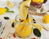 A picture of step 5 of Preserved Lemons.