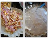 Foto del paso 2 de la receta: Tarde de jamón, queso, choclos y palmitos
