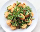 รูปขั้นตอนการทำที่ 1 ของ เต้าหู้ไข่ผัดหมูสับ