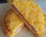 Foto langkah ke 9 dari resep Fried Sandoitchi (Roti lapis goreng).