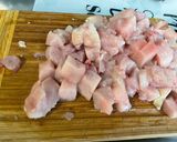 Une image de l'étape 8 de Poulet miso negi.