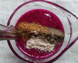 A picture of step 2 of Minty Dragon Fruit Sprite Cooler (Summer Special) (WelComeDrinks).