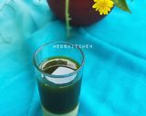 Hình bước làm 3 của món Sinh tố rau má sữa dừa