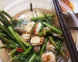 Hình bước làm 5 của món Canh chua tôm
