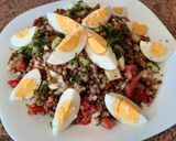 Foto del paso 6 de la receta: Ensalada de lentejas con verduras * receta saludable*