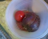 A picture of step 1 of Baingan bharta.