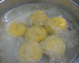 A picture of step 3 of Bafla Baati and Daal with Spinach.