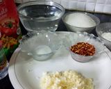 A picture of step 1 of Chilli Garlic Sauce.