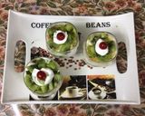 A picture of step 2 of Kiwi pudding.