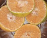 A picture of step 1 of Orange juice.