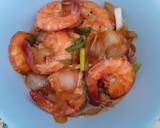 Udang Goreng Mentega langkah memasak 5 foto