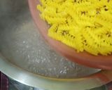 A picture of step 1 of Crispy crunchy fusilli (mecroni).