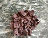 A picture of step 2 of Fruit ganache slice.