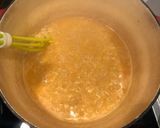 Une image de l'étape 5 de Tagliatelles sauce crémeuse épinard et crevettes.