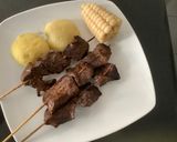 Foto del paso 5 de la receta: Anticucho de corazón