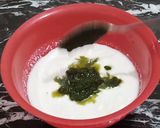 A picture of step 2 of Dahi Phulki.