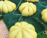 Hình bước làm 2 của món Bánh bao bí đỏ